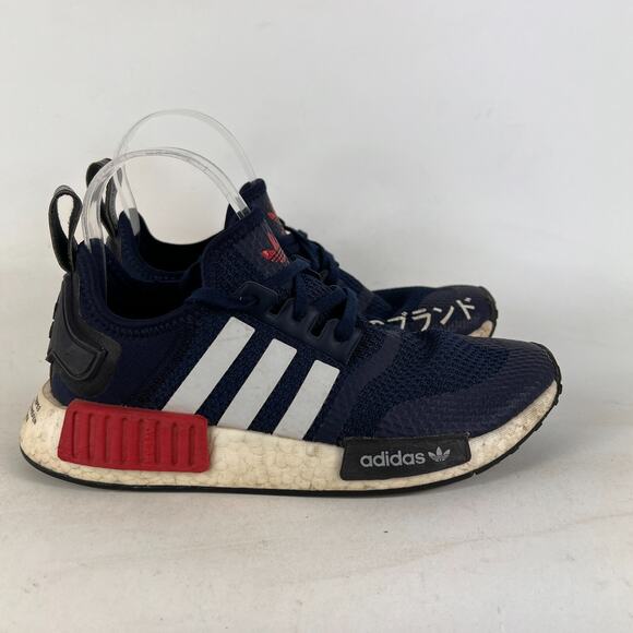 Adidas Nomad NMD r1 women's size 6 blue white red athletic sneakers shoes - Picture 2 of 9